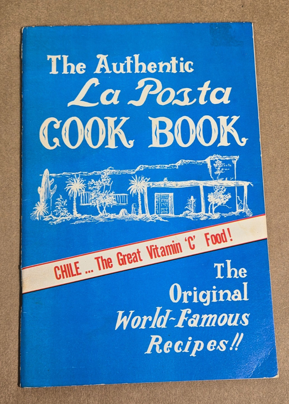 Vintage 1971 1st Edition La Posta Cook Book - Authentic Mesilla NM Recipes